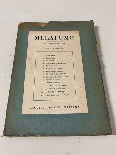 Melafumo antonio baldini - antonio,