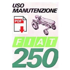 Trattore FIAT 250 Manuale uso
