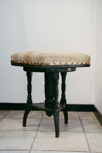 Sgabello girevole rovere - girevole,