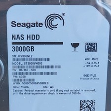 Seagate NAS 3 TB 3,5" SATA HDD
