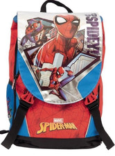 ZAINO SPIDERMAN - Zaino Scuola Estensibile - Originale Giochi Preziosi - Nuovo -