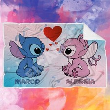 Plaid Stitch e Angel con Nomi