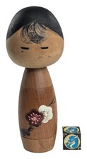 Bambola Kokeshi creativa