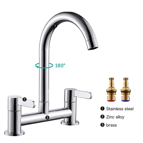 Rubinetto lavello cucina - lavello,