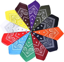 Bandana, Set Bandane Colorate