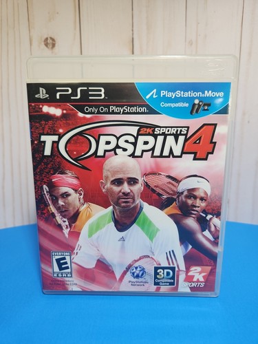 Top spin sony playstation - top, 3