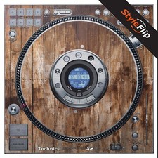 Technics SL - DZ1200 Pelli | Legno 1 | Decalcomania protettiva | StyleFlip Skins