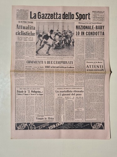 Gazzetta dello sport aprile - sport,