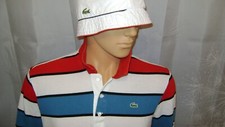 Lot 2 lacoste polo + bob