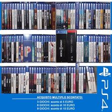 Lotto GIOCHI PS4 PS5 Playstation 4 5 NUOVI e USATI