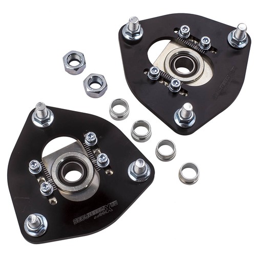 Front camber plate adjustable - camber,