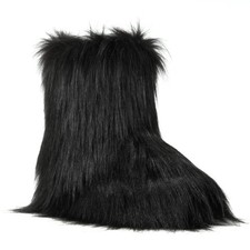 Stivali in pelliccia sintetica