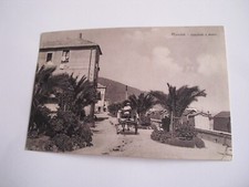 Savona - Alassio giardini a mare + carretto - spedita f. p. 1924