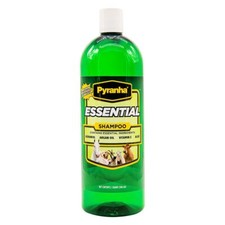 Nuovo! PYRANHA SHAMPOO ESSENZIALE con oli condizionanti per cavallo cane gatto 2 TAGLIE!