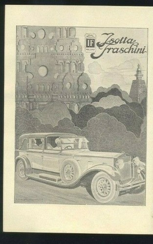 Pubblicità originale 1930