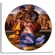 Michelangelo doni tondo design