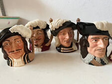 ROYAL DOULTON BOCCALI IN CERAMICA 3 MOSCHETTIERI E D'ARTAGNAN