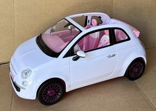 Barbie auto fiat - 500, bianca