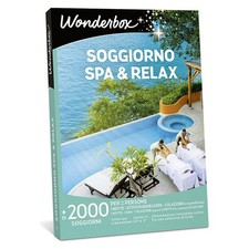 Cofanetto Regalo Wonderbox Soggiorno SPA  relax