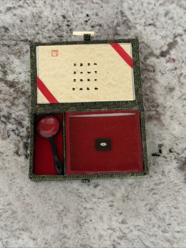 Micro incisione vintage con