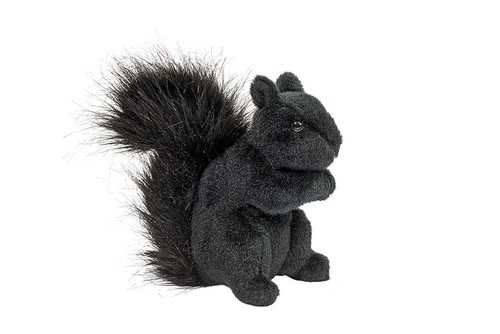 Peluche scoiattolo nero