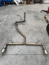 Scarico, Centrale Finale Per Golf Mk8 1.5 130 Cv , Con Ponte Torcente Stile GTI.