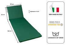CUSCINO LETTINO PRENDISOLE MARE  LUNG cm.52+130 LARG 57 H 4 VERDE