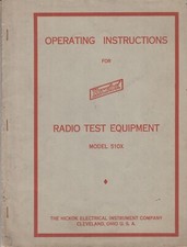 HICKOK 510X ISTRUZIONI PER