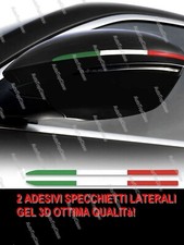 Stripes Strisce Adesive Tricolore Italia per Specchietti Alfa Romeo Giulia gel