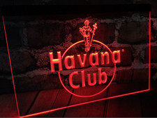 Insegna Luminosa LED Neon Havana Beer Bar Pub Club Rum Insegne 3D