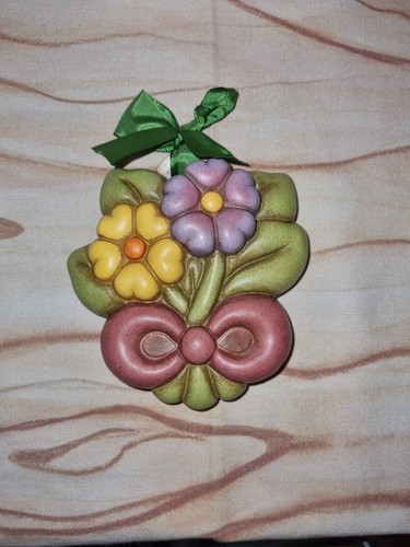 Thun formella con fiori - formella,