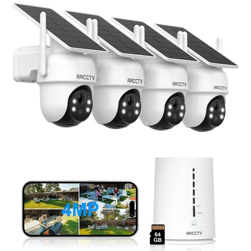 Arcctv batteria solare - wi-fi,