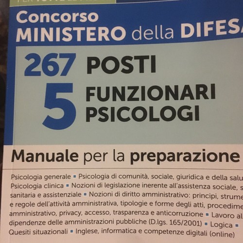 Libri concorso ministero - libri,