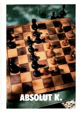 chess schach ajedrez echecs scacchi - 2003 PROMO CARD 2003