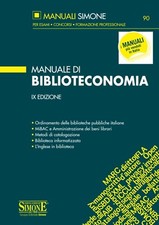Manuale biblioteconomia - manuale,