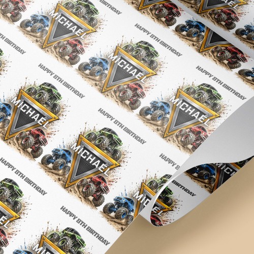 Carta imballaggio monster - da,