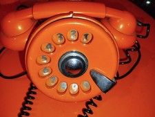 Telefono Bobo Telcer Todeschini Abba Phone Modernariato Space Age No Ericofon 