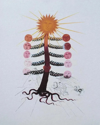 Salvador dali albero volti - salvador, dali: