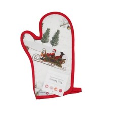 Guanto Forno Slitta di Babbo Natale - Tag House