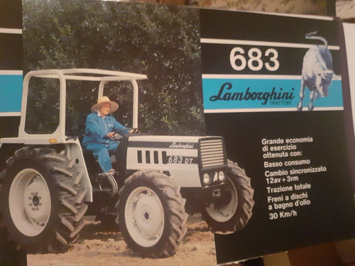 Brochure trattore lamborghini - trattore,