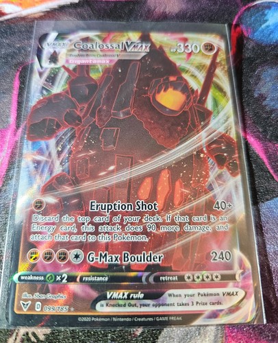 Pokemon card coalossal - coalossal, vmax