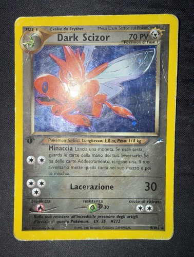 Pokémon dark scizor holo - scizor,