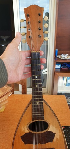 Mandolino antico legno - antico,