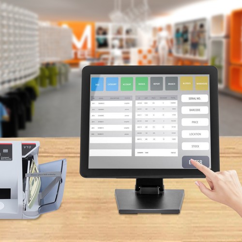 Nuovo pollici touch screen - 17,