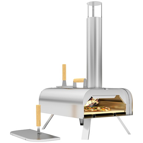 Forno per pizza pellet - a, di