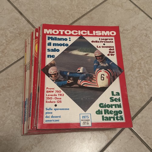 Motociclismo 1975 annata - 1975,