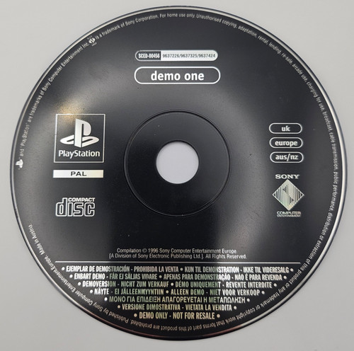 Demo one pbpx - one, (sony