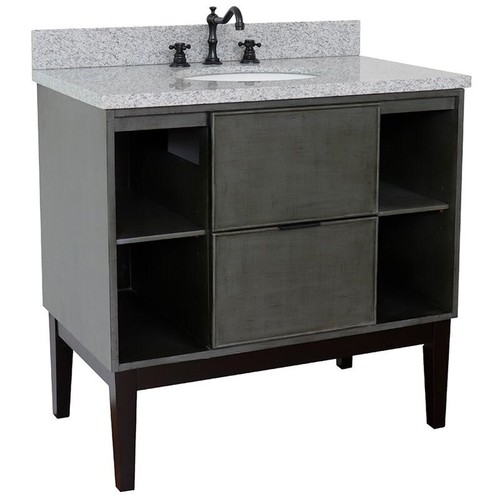 Scandi lavabo ovale vanità - ovale,