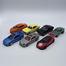 Set 7 auto Hot Wheels Majorette Japanese Cars