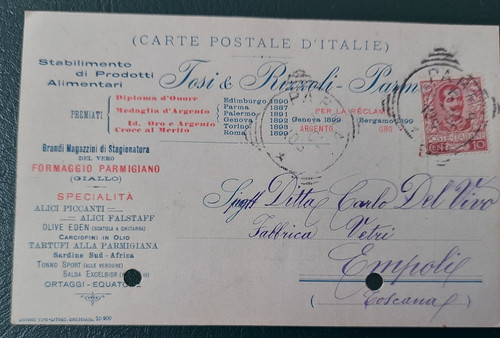 Parma 1903 tosi rizzoli - parma,